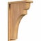 Ekena Millwork Yorktown Smooth Corbel w/Backplate, Western Red Cedar, 5 1/2"W x 14"D x 22"H COR06X14X22YOR01SWR - alternate 1